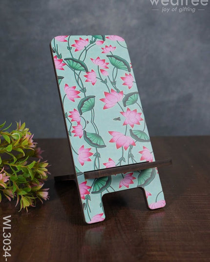 Wooden Printed Phone Stand - Wl3034 6 Utility