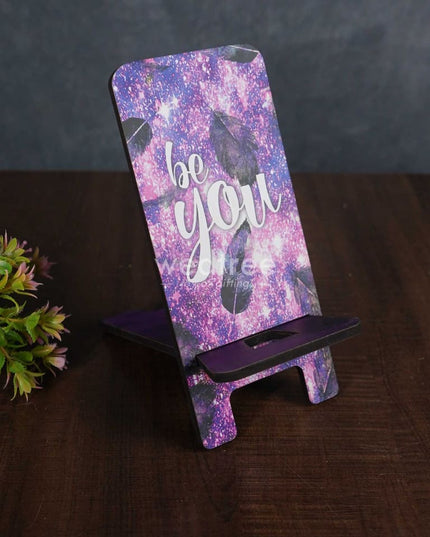 Wooden Printed Phone Stand - Wl3034 Utility