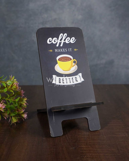 Wooden Printed Phone Stand - Wl3034 Utility