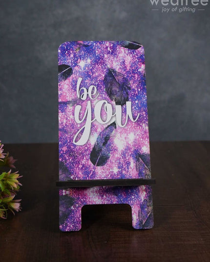 Wooden Printed Phone Stand - Wl3034 Utility