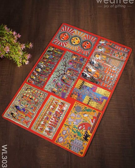 Wooden Printed Table Mats - Wl3035 Dining Essentials