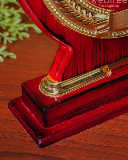 Wooden Round Trophy - Bcg0187 Branding