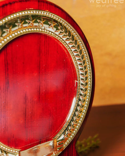 Wooden Round Trophy - Bcg0187 Branding