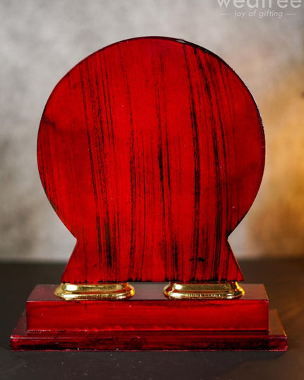 Wooden Round Trophy - Bcg0187 Branding