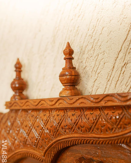Wooden Tirupathi Balaji with Dasavatharam Panel - WL4881 Wooden Decor