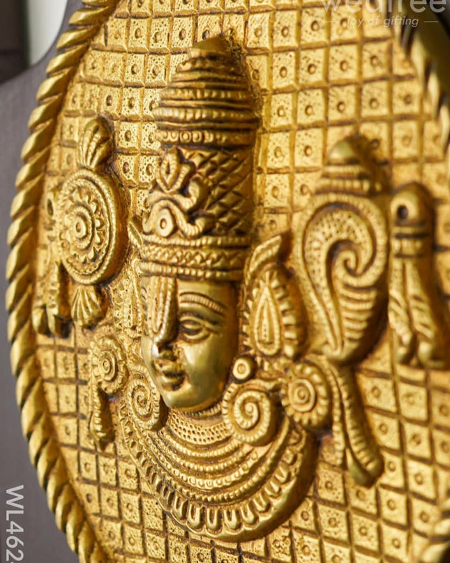 Wooden Tirupati Balaji Wall Hanging Frame - Wl4624 Utility