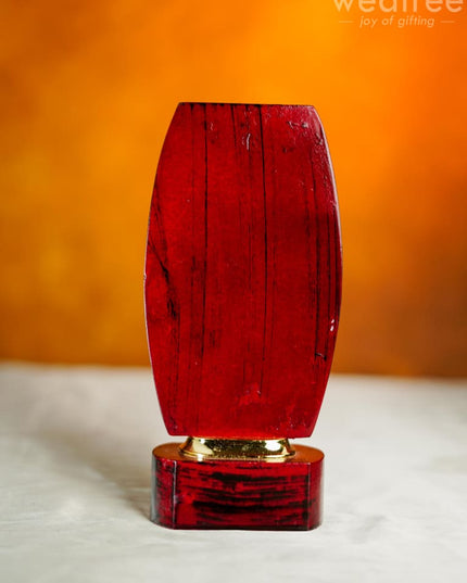 Wooden Trophy With Branding Space - Bcg0213