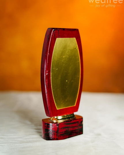 Wooden Trophy With Branding Space - Bcg0213