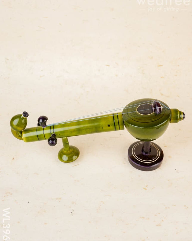 Wooden Veena - WL3960 - Wooden Decor
