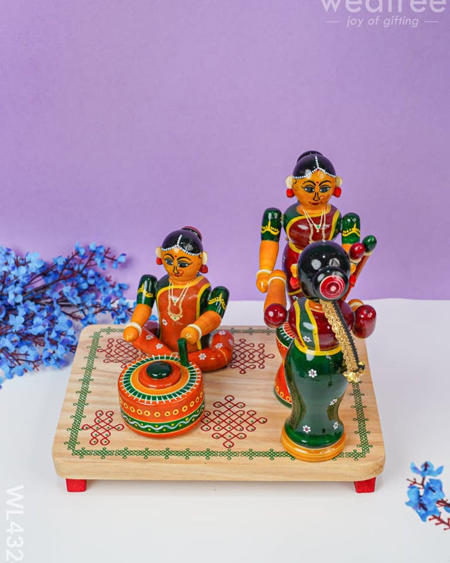 Working Ladies Toy - Wl4324 Wooden Decor