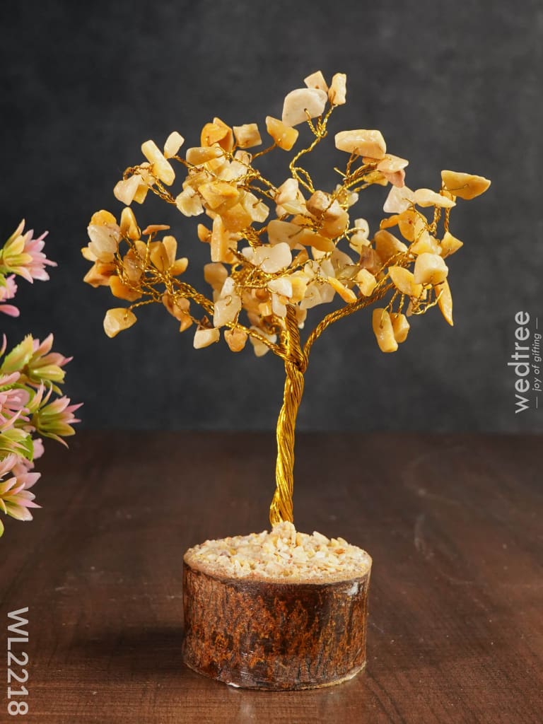 Yellow Aventurine Crystal Tree For Positive Energy - Wl2218 Gifts