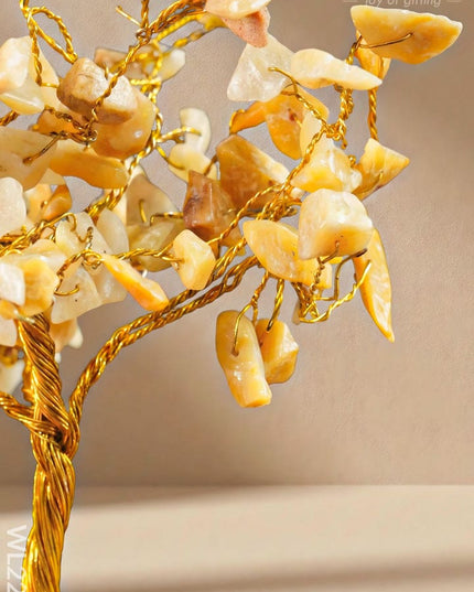 Yellow Aventurine Crystal Tree for Positive Energy - WL2218 - Crystal gifts