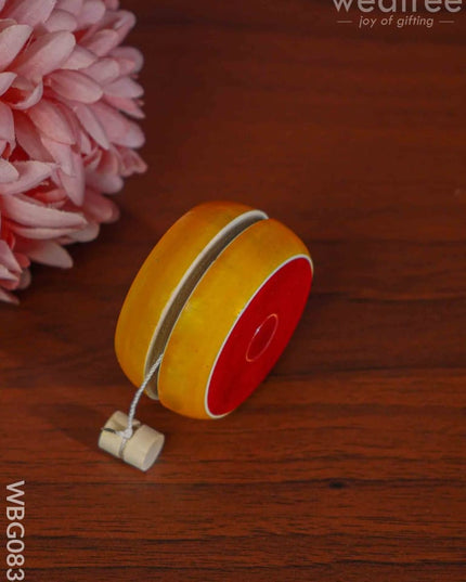 Yo-Yo Toy - Channapatna Toys Wbg0834 Kids Return Gifts