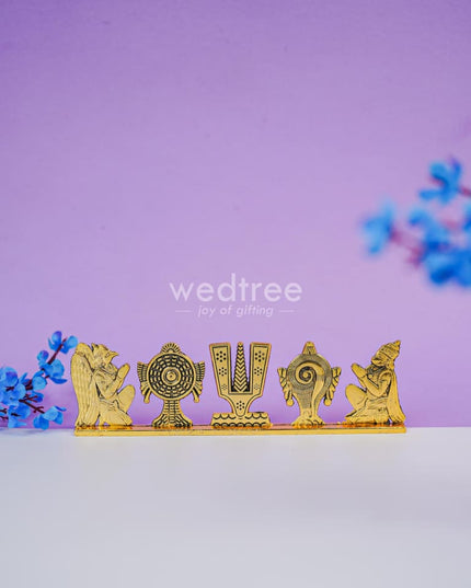 Zinc Alloy Shank Chakra Nama Stand - Wbg1424 Murti Rg